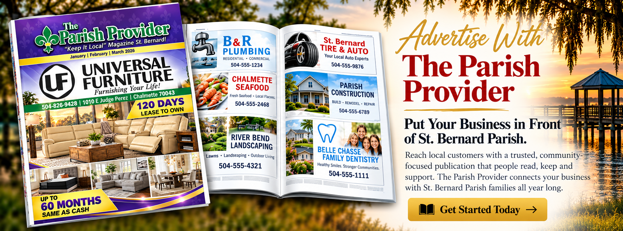 Advertise with The Parish Provider
